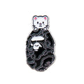 A BATHING APE BAPE x STRAYKIDS JINIRET METAL PIN