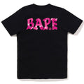 A BATHING APE Ladies' COLOR CAMO BAPE LOGO TEE