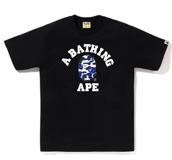 A BATHING APE BAPE.COM COLLEGE TEE ONLINE EXCLUSIVE