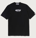 A BATHING APE APE FACE LOGO SHRUNK FIT TEE