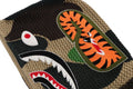 A BATHING APE ABC CAMO CROCHET SHARK RELAXED FIT FULL ZIP HOODIE
