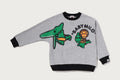 A BATHING APE BAPE KIDS BABY MILO DINOSAURS CREWNECK SWEAT SHIRT