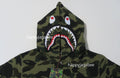 A BATHING APE 1ST CAMO SHARK FULL ZIP HOODIE