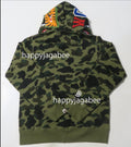 A BATHING APE 1ST CAMO SHARK FULL ZIP HOODIE
