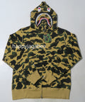 A BATHING APE 1ST CAMO SHARK FULL ZIP HOODIE