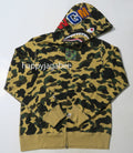 A BATHING APE 1ST CAMO SHARK FULL ZIP HOODIE