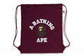 A BATHING APE COLLEGE KNAPSACK