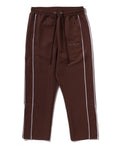 A BATHING APE LINE CAMO JACQUARD METAL LOGO RELAXED FIT TRACK SWEAT PANTS