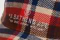A BATHING APE BAPE CHECK JET CAP