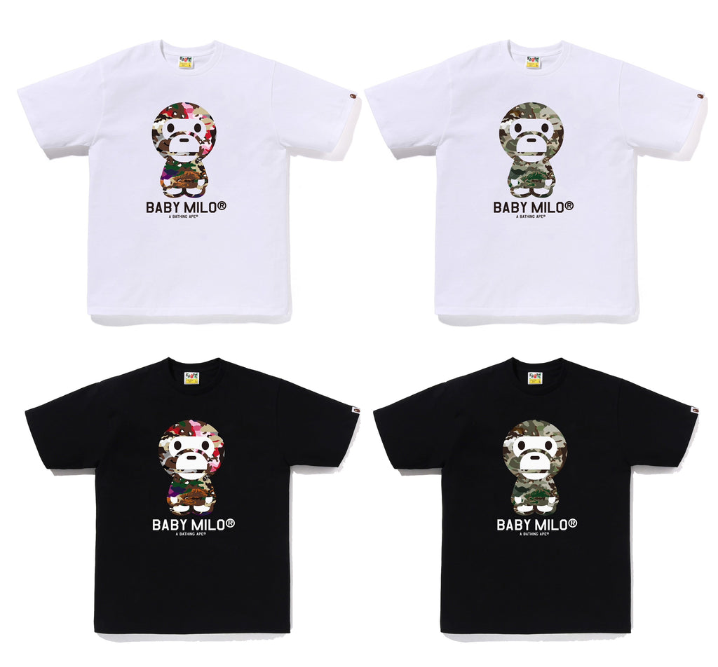 BABY MILO Tシャツ　4枚セット A BATHING APE HYBRID CAMO BABY MILO TEE – happyjagabee store