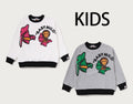 A BATHING APE BAPE KIDS BABY MILO DINOSAURS CREWNECK SWEAT SHIRT