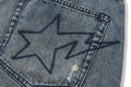 A BATHING APE STA RELAXED FIT DENIM SHORTS