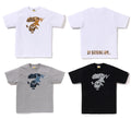 A BATHING APE WILD LEOPARD PATTERN APE FACE STA TEE