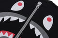 A BATHING APE BAPE KIDS BACK SHARK LOOSE FIT TEE
