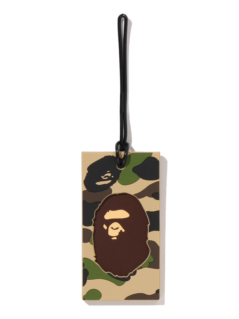 A BATHING APE 1ST CAMO LUGGAGE TAG