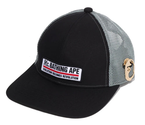 A BATHING APE - Mr BATHING APE PATCH LORRY CAP