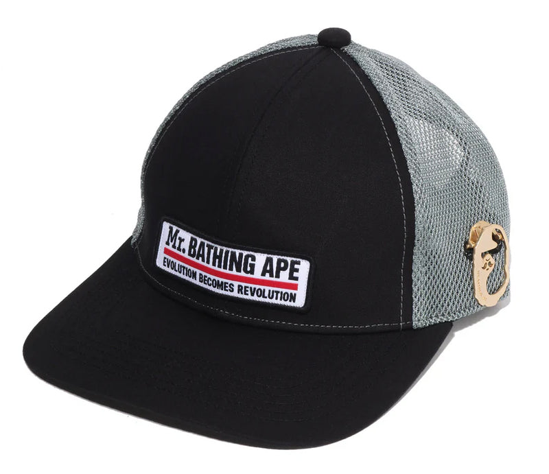 A BATHING APE - Mr BATHING APE PATCH LORRY CAP