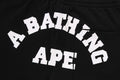 A BATHING APE COLLEGE OVERSIZED FIT WIDE LEG SWEAT PANTS
