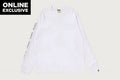 A BATHING APE BAPE CARD GRAPHIC L/S TEE ( ONLINE EXCLUSIVE )