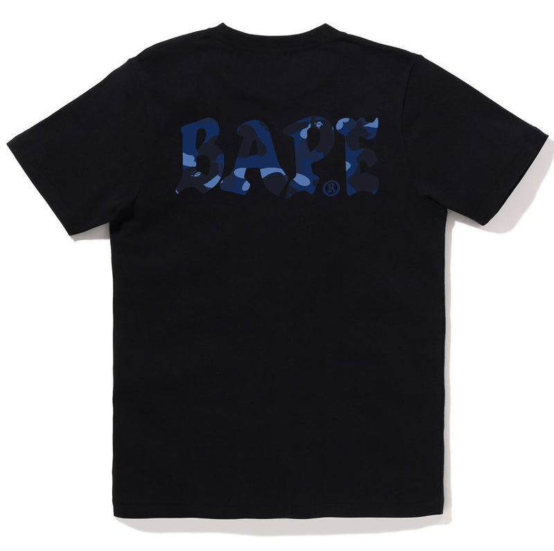 A BATHING APE Ladies' COLOR CAMO BAPE LOGO TEE