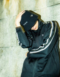 New Era x mastermind WORLD FW25 Smooth Jersey Side Tape Track Jacket