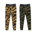 A BATHING APE A BATHING APE 1ST CAMO THERMAL LEGGINGS