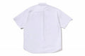 A BATHING APE 1ST CAMO APPLIQUE OXFORD SS SHIRT