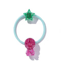 A BATHING APE Ladies' BABY MILO GLITTER ACRYLIC RUBBER BAND SET