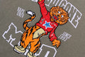 A BATHING APE WGM BEAST COLLEGE RELAXED FIT CREWNECK SWEAT SHIRT