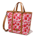 A BATHING APE ABC CAMO PU OSTRICH TOTE BAG