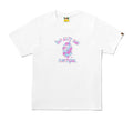 A BATHING APE BAPE x AESPA COLLEGE RELAXED FIT TEE