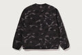 A BATHING APE COLOR CAMO STA QUILTING REVERSIBLE LIGHT DOWN JACKET