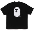 A BATHING APE HAND DRAW BAPE LOGO RELAXED FIT TEE