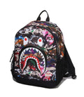 A BATHING APE BAPE KIDS HYBRID CAMO SHARK PATCH DAYPACK
