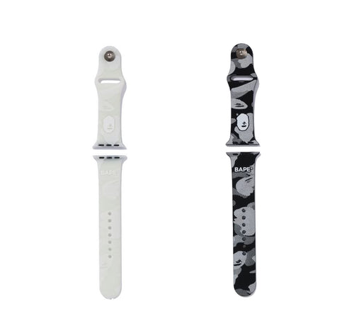 A BATHING APE REFLECTION CAMO WATCH BAND FOR APPLE WATCH