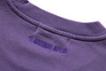 A BATHING APE GARMENT DYE ONE POINT RELAXED FIT CREWNECK SWEAT SHIRT