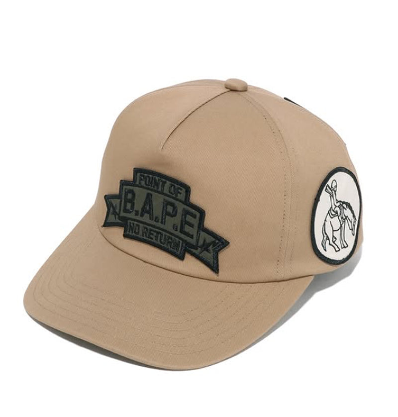 A BATHING APE MULTI PATCH CAP