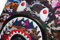 A BATHING APE BAPE KIDS HYBRID CAMO SHARK PATCH DAYPACK