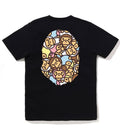 A BATHING APE Ladies' ALL BABY MILO MULTI BIG APE HEAD TEE