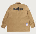 A BATHING APE MULTI MOTIF RELAXED FIT LS SHIRT