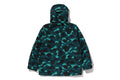 A BATHING APE COLOR CAMO SNOWBOARD JACKET GREEN - happyjagabee store