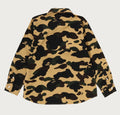 A BATHING APE BAPE KIDS 1ST CAMO LS SHIRT