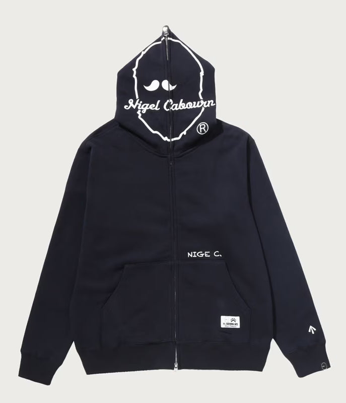 A BATHING APE BAPE MR BATHING APE x NIGEL CABOURN FULL ZIP HOODIE #1