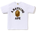 A BATHING APE FIREWORK COLLEGE TEE