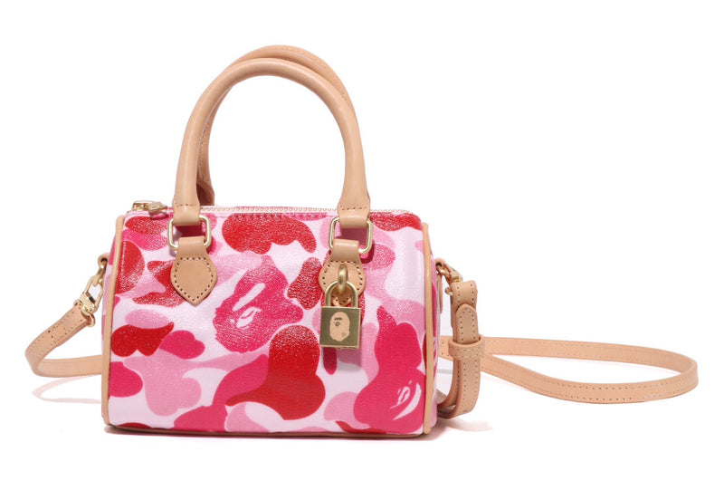 A BATHING APE Ladies' ABC CAMO MINI SHOULDER BAG