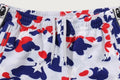 A BATHING APE STA STRIKE CAMO LOOSE FIT TRACK PANTS