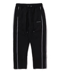 A BATHING APE LINE CAMO JACQUARD METAL LOGO RELAXED FIT TRACK SWEAT PANTS