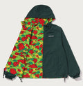 A BATHING APE STA CAMO REVERSIBLE HOODIE JACKET