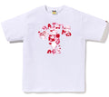 A BATHING APE ABC CAMO COLLEGE MILO TEE