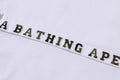 A BATHING APE 1ST CAMO APPLIQUE OXFORD SS SHIRT